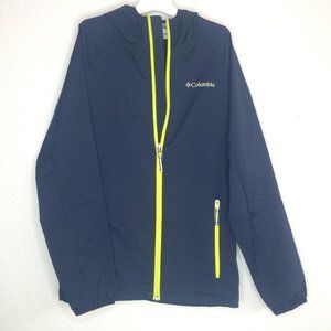 Columbia navy boys size M (10/12) hooded jacket.